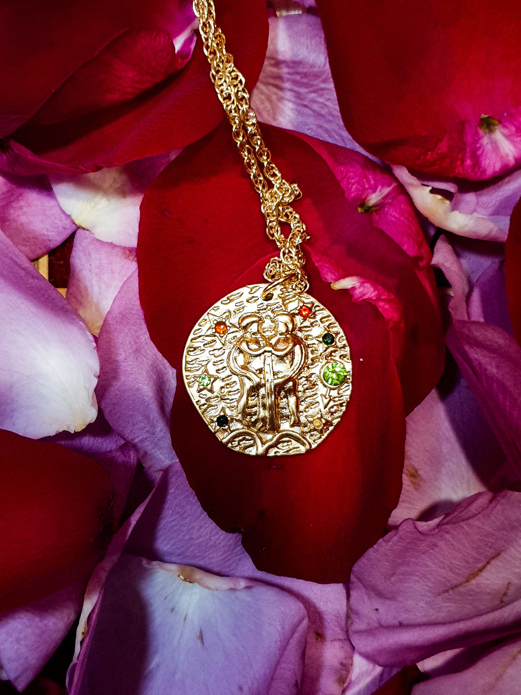 Gemini 12 Star Constellation Coin Necklace