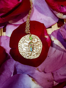 Scorpio 12 star constellation coin necklace