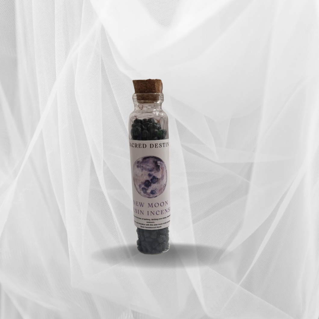 New Moon Resin Incense