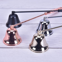 Load image into Gallery viewer, Candle Fire Extinguisher Stainless Steel Bell Shaped Candle Snuffer
